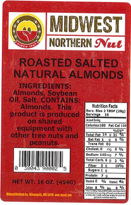 Midwest Northern Nut Issues Voluntary Allergy Alert On Various Undeclared Allergens In Their Nut And Seed Snack Products